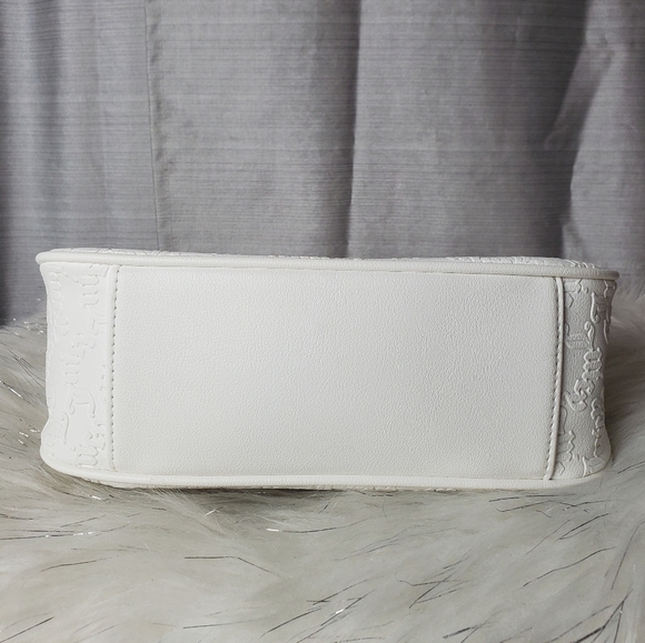 JUICY COUTURE white semi charmed coho crossbody bag - Picture 7 of 8